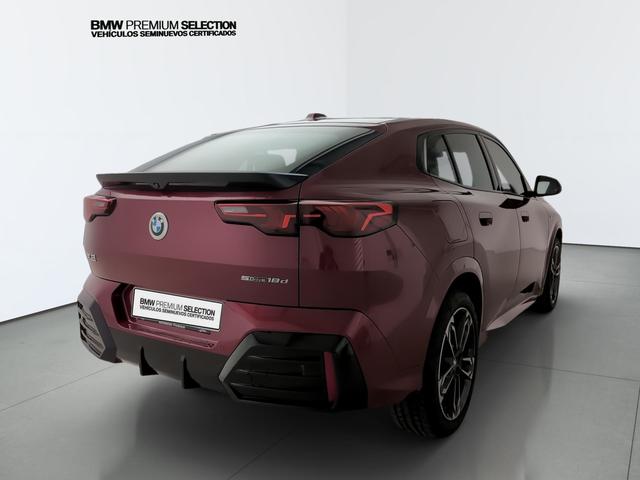 BMW X2 sDrive18d color Rojo. Año 2024. 110KW(150CV). Diésel. En concesionario Automotor Premium Marbella - Málaga de Málaga