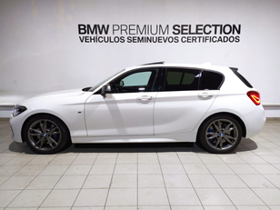 Fotos de BMW Serie 1 M140i color Blanco. Año 2017. 250KW(340CV). Gasolina. En concesionario Hispamovil Elche de Alicante