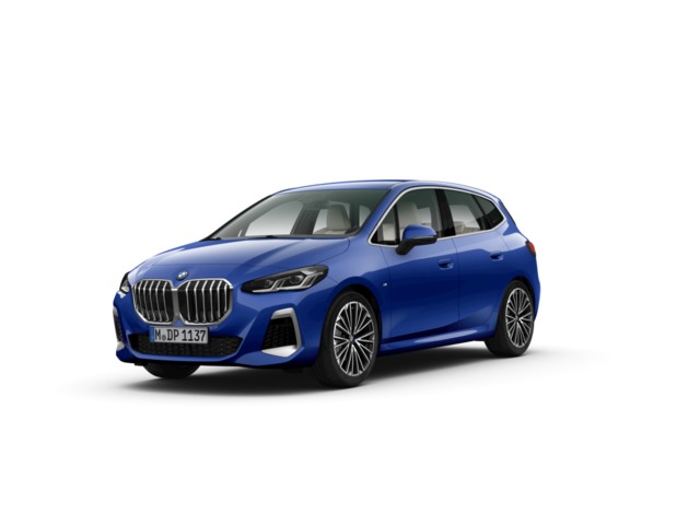 BMW Serie 2 218d Active Tourer color Azul. Año 2025. 110KW(150CV). Diésel. En concesionario Augusta Aragon S.A. de Zaragoza