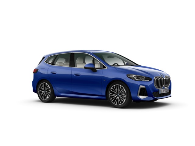 BMW Serie 2 218d Active Tourer color Azul. Año 2025. 110KW(150CV). Diésel. En concesionario Augusta Aragon S.A. de Zaragoza