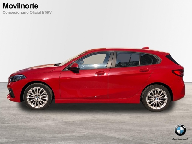 BMW Serie 1 116d color Rojo. Año 2020. 85KW(116CV). Diésel. En concesionario Movilnorte El Plantio de Madrid