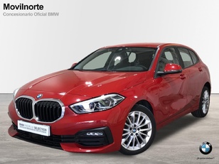 Fotos de BMW Serie 1 116d color Rojo. Año 2020. 85KW(116CV). Diésel. En concesionario Movilnorte El Plantio de Madrid