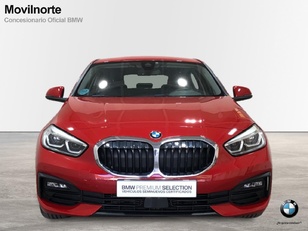 Fotos de BMW Serie 1 116d color Rojo. Año 2020. 85KW(116CV). Diésel. En concesionario Movilnorte El Plantio de Madrid