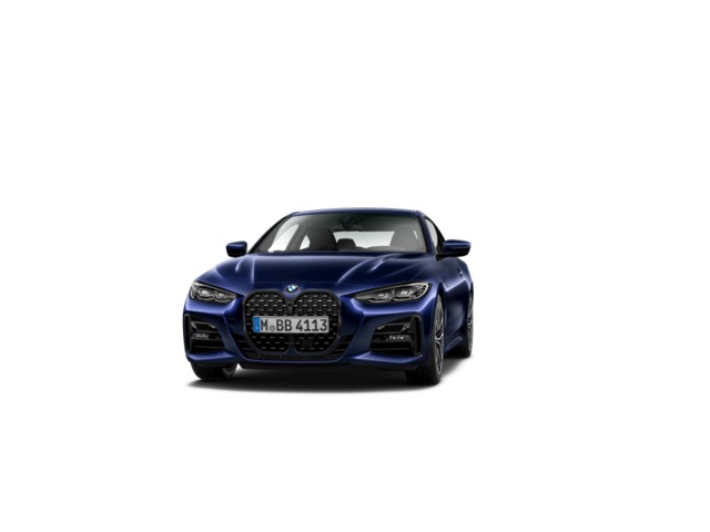 BMW Serie 4 420d Coupe color Azul. Año 2022. 140KW(190CV). Diésel. En concesionario Vehinter Alcorcón de Madrid