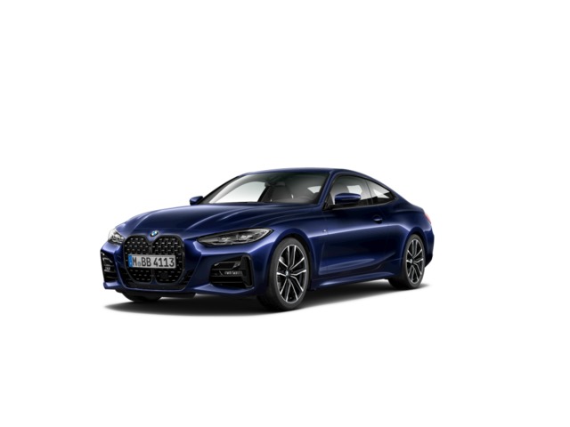 BMW Serie 4 420d Coupe color Azul. Año 2022. 140KW(190CV). Diésel. En concesionario Vehinter Alcorcón de Madrid