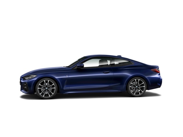 BMW Serie 4 420d Coupe color Azul. Año 2022. 140KW(190CV). Diésel. En concesionario Vehinter Alcorcón de Madrid