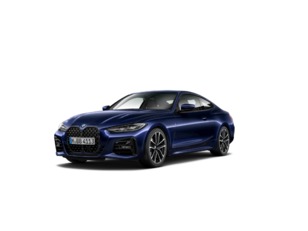 Fotos de BMW Serie 4 420d Coupe color Azul. Año 2022. 140KW(190CV). Diésel. En concesionario Vehinter Alcorcón de Madrid