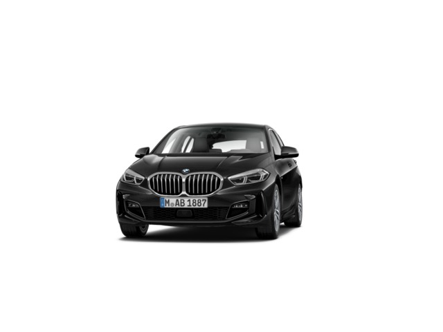 BMW Serie 1 118d color Negro. Año 2021. 110KW(150CV). Diésel. En concesionario Mandel Motor Badajoz de Badajoz