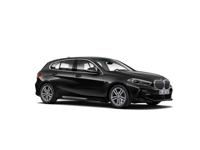 BMW Serie 1 118d color Negro. Año 2021. 110KW(150CV). Diésel. En concesionario Mandel Motor Badajoz de Badajoz