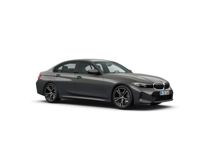 BMW Serie 3 318d color Gris. Año 2024. 110KW(150CV). Híbrido Electro/Diesel. En concesionario Pruna Motor, S.L de Barcelona