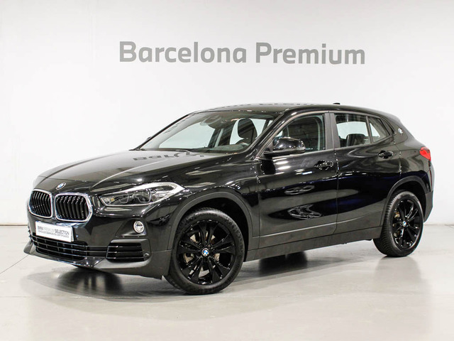 BMW X2 sDrive18d color Negro. Año 2020. 110KW(150CV). Diésel. En concesionario Barcelona Premium -- GRAN VIA de Barcelona