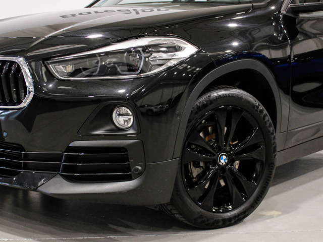 BMW X2 sDrive18d color Negro. Año 2020. 110KW(150CV). Diésel. En concesionario Barcelona Premium -- GRAN VIA de Barcelona
