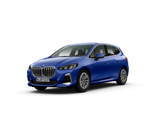 BMW Serie 2 218d Active Tourer color Azul. Año 2025. 110KW(150CV). Diésel. En concesionario Augusta Aragon S.A. de Zaragoza