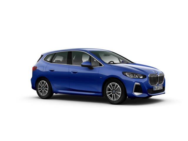 BMW Serie 2 218d Active Tourer color Azul. Año 2025. 110KW(150CV). Diésel. En concesionario Augusta Aragon S.A. de Zaragoza