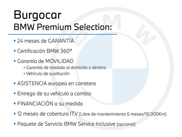 BMW X2 xDrive20d color Blanco. Año 2024. 120KW(163CV). Híbrido Electro/Diesel. En concesionario Burgocar (Bmw y Mini) de Burgos