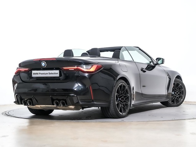 BMW M M4 Cabrio color Negro. Año 2024. 375KW(510CV). Gasolina. En concesionario Proa Premium Palma de Baleares