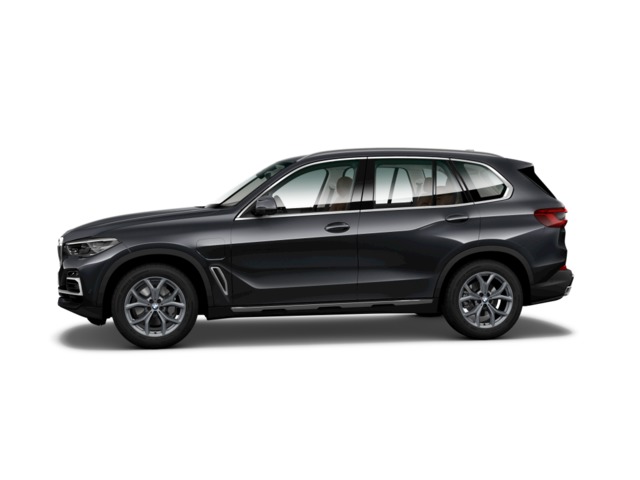 BMW X5 xDrive45e color Gris. Año 2021. 290KW(394CV). Híbrido Electro/Gasolina. En concesionario Movilnorte El Plantio de Madrid