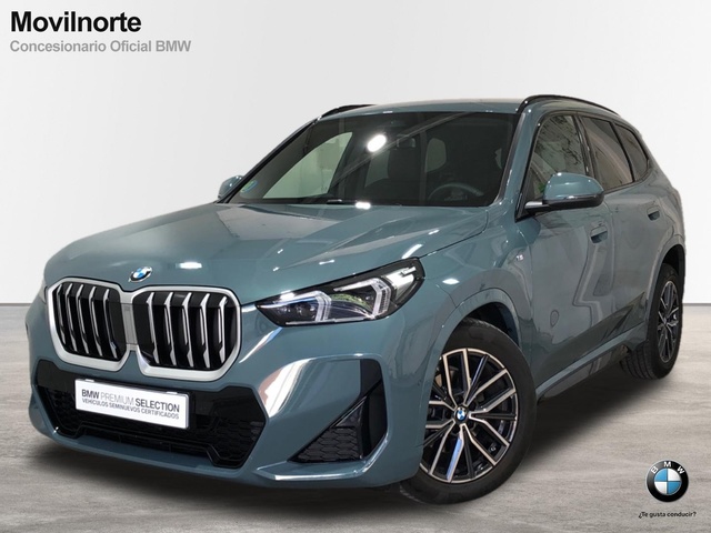BMW X1 sDrive20d color Verde. Año 2024. 120KW(163CV). Diésel. En concesionario Movilnorte El Plantio de Madrid