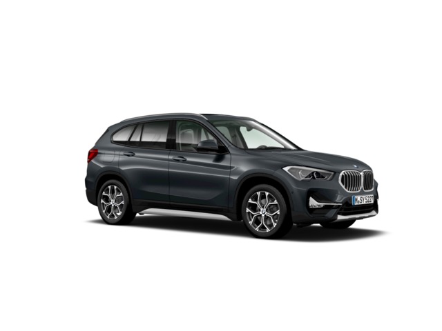 BMW X1 sDrive18d color Gris. Año 2021. 110KW(150CV). Diésel. En concesionario Movilnorte El Carralero de Madrid