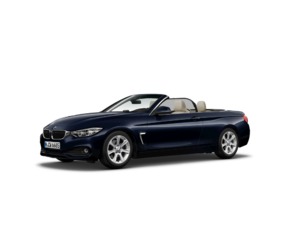 Fotos de BMW Serie 4 420d Cabrio color Azul. Año 2016. 140KW(190CV). Diésel. En concesionario GANDIA Automoviles Fersan, S.A. de Valencia