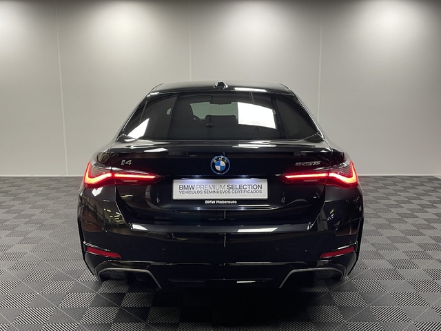 BMW i4 eDrive35 color Negro. Año 2025. 210KW(286CV). Eléctrico. En concesionario Maberauto de Castellón