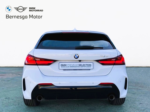 BMW Serie 1 118d color Blanco. Año 2021. 110KW(150CV). Diésel. En concesionario Bernesga Motor León (Bmw y Mini) de León