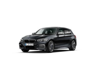 Fotos de BMW Serie 1 M140i color Gris. Año 2017. 250KW(340CV). Gasolina. En concesionario Caetano Cuzco, Alcalá de Madrid
