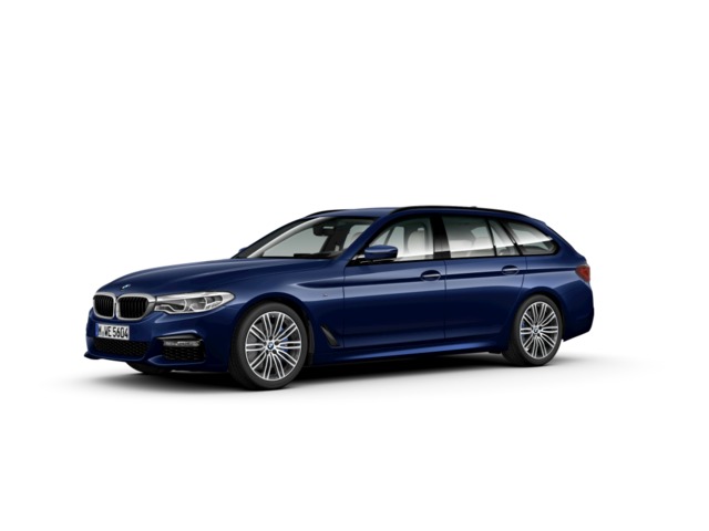 BMW Serie 5 530d Touring color Azul. Año 2017. 195KW(265CV). Diésel. En concesionario Motor Munich - Terrassa - VO de Barcelona