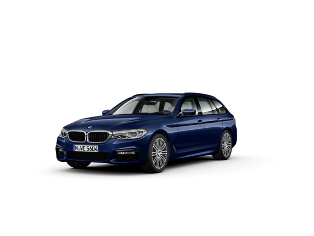 BMW Serie 5 530d Touring color Azul. Año 2017. 195KW(265CV). Diésel. En concesionario Motor Munich - Terrassa - VO de Barcelona