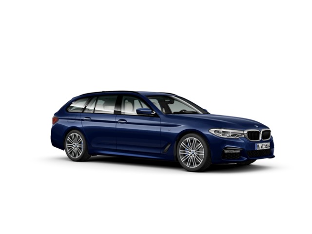 BMW Serie 5 530d Touring color Azul. Año 2017. 195KW(265CV). Diésel. En concesionario Motor Munich - Terrassa - VO de Barcelona