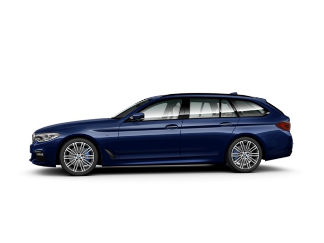 BMW Serie 5 530d Touring color Azul. Año 2017. 195KW(265CV). Diésel. En concesionario Motor Munich - Terrassa - VO de Barcelona