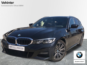 Fotos de BMW Serie 3 320d Touring color Negro. Año 2021. 140KW(190CV). Diésel. En concesionario Vehinter Alcorcón de Madrid