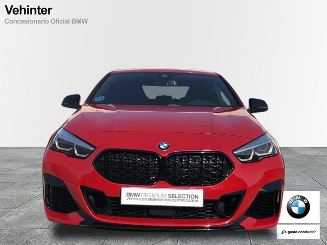 BMW Serie 2 M235i Gran Coupe color Rojo. Año 2021. 225KW(306CV). Gasolina. En concesionario Vehinter Alcorcón de Madrid