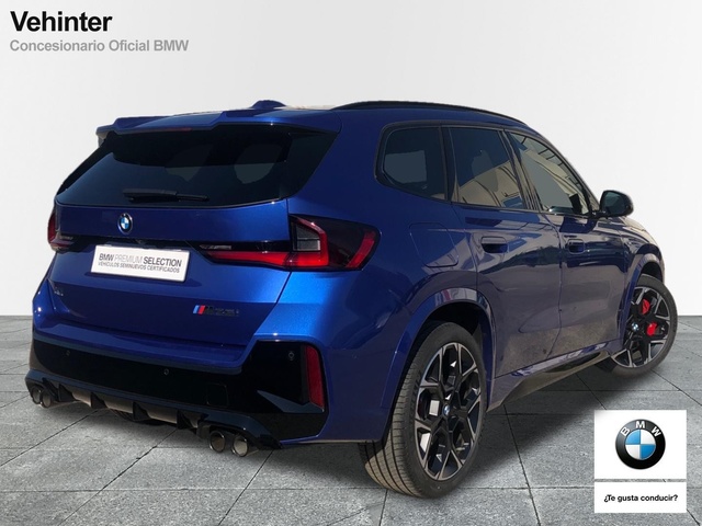 BMW X1 M35i color Azul. Año 2024. 221KW(300CV). Gasolina. En concesionario Vehinter Getafe de Madrid