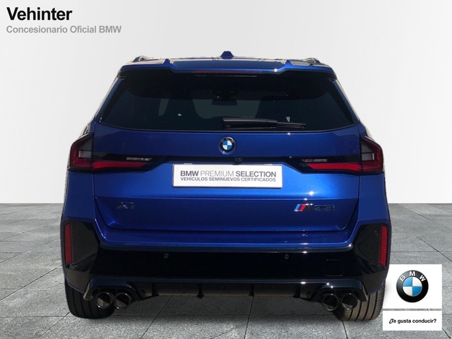 BMW X1 M35i color Azul. Año 2024. 221KW(300CV). Gasolina. En concesionario Vehinter Getafe de Madrid