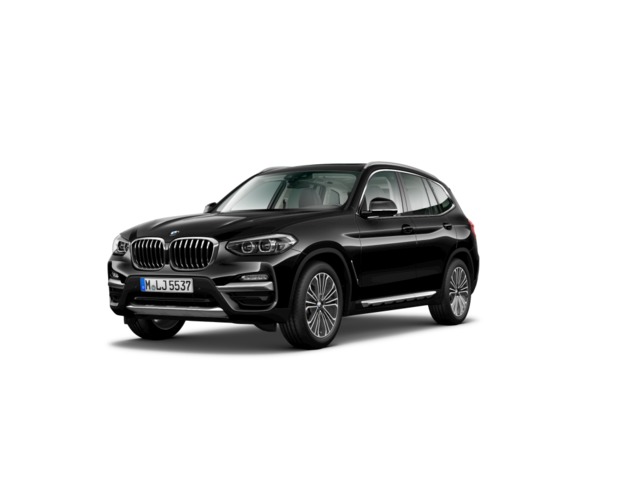 BMW X3 xDrive20d color Negro. Año 2019. 140KW(190CV). Diésel. En concesionario Caetano Cuzco, Alcalá de Madrid