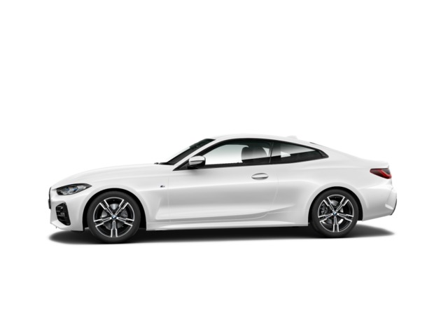 BMW Serie 4 420d Coupe color Blanco. Año 2021. 140KW(190CV). Diésel. En concesionario Augusta Aragon S.A. de Zaragoza