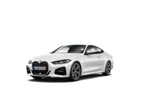 Fotos de BMW Serie 4 420d Coupe color Blanco. Año 2021. 140KW(190CV). Diésel. En concesionario Augusta Aragon S.A. de Zaragoza