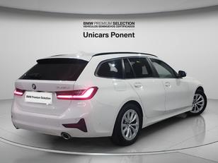 BMW Serie 3 320d Touring color Blanco. Año 2020. 140KW(190CV). Diésel. En concesionario Unicars Ponent de Lleida