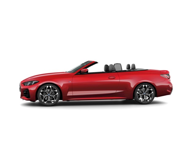 BMW Serie 4 420d Cabrio color Rojo. Año 2025. 140KW(190CV). Diésel. En concesionario BYmyCAR Madrid - Alcalá de Madrid