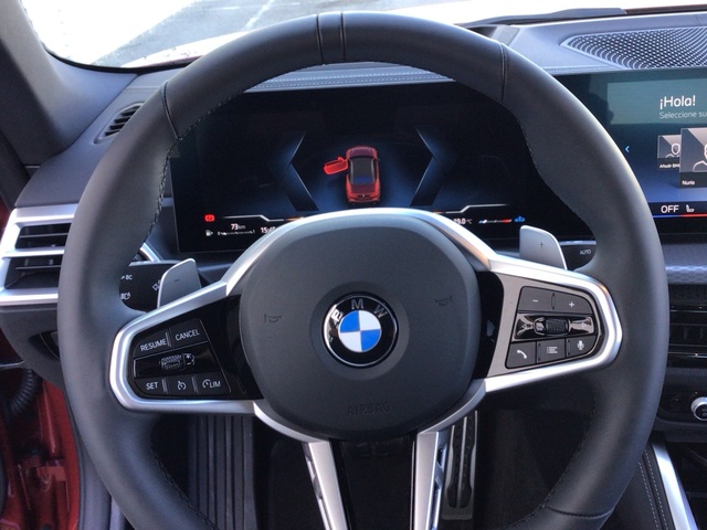 BMW Serie 4 420d Cabrio color Rojo. Año 2025. 140KW(190CV). Diésel. En concesionario BYmyCAR Madrid - Alcalá de Madrid