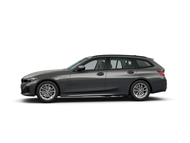 BMW Serie 3 330e Touring color Gris. Año 2025. 215KW(292CV). Híbrido Electro/Gasolina. En concesionario BYmyCAR Madrid - Alcalá de Madrid