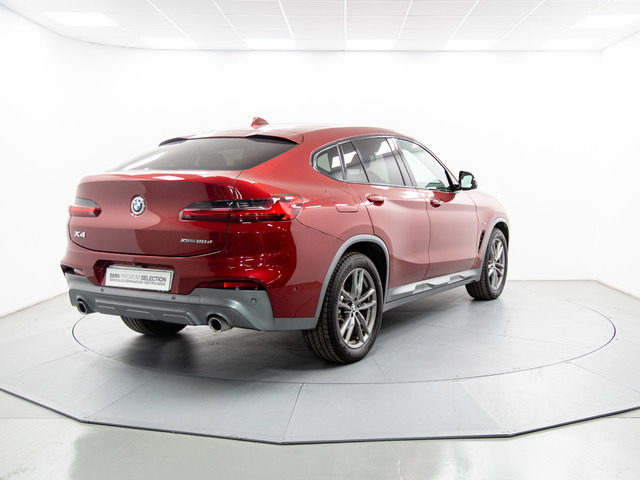 BMW X4 xDrive20d color Rojo. Año 2019. 140KW(190CV). Diésel. En concesionario Móvil Begar Alicante de Alicante
