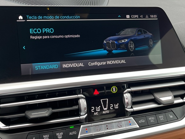 BMW Serie 4 430i Coupe color Azul. Año 2021. 190KW(258CV). Gasolina. En concesionario Grünblau Motor (Bmw y Mini) de Cantabria