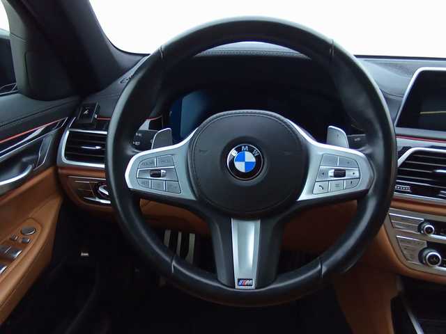 BMW Serie 7 730d color Negro. Año 2021. 210KW(286CV). Diésel. En concesionario Augusta Aragon S.A. de Zaragoza