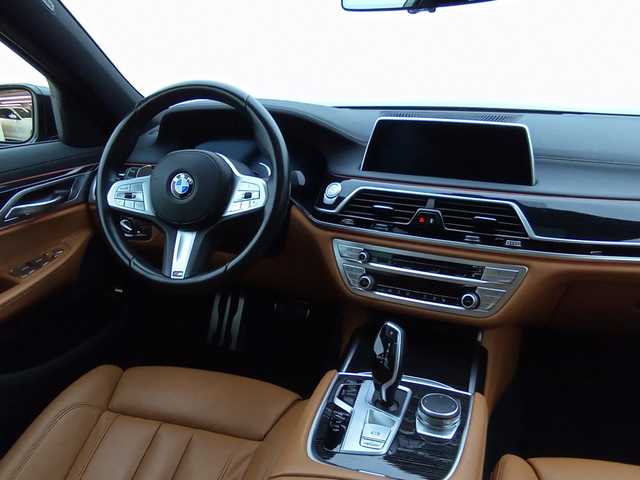 BMW Serie 7 730d color Negro. Año 2021. 210KW(286CV). Diésel. En concesionario Augusta Aragon S.A. de Zaragoza