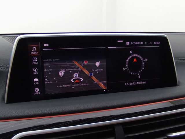BMW Serie 7 730d color Negro. Año 2021. 210KW(286CV). Diésel. En concesionario Augusta Aragon S.A. de Zaragoza