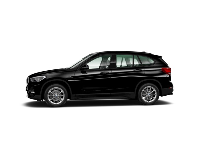 BMW X1 sDrive18d color Negro. Año 2022. 110KW(150CV). Diésel. En concesionario GANDIA Automoviles Fersan, S.A. de Valencia