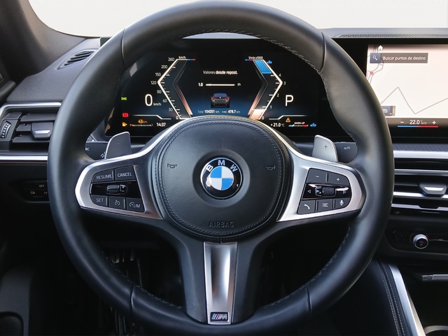 BMW Serie 4 420d Gran Coupe color Gris. Año 2023. 140KW(190CV). Diésel. En concesionario GANDIA Automoviles Fersan, S.A. de Valencia