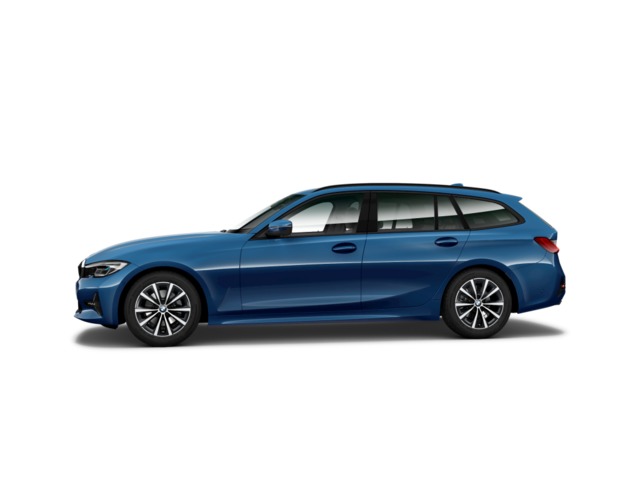 BMW Serie 3 320d Touring color Azul. Año 2021. 140KW(190CV). Diésel. En concesionario Ceres Motor S.L. de Cáceres
